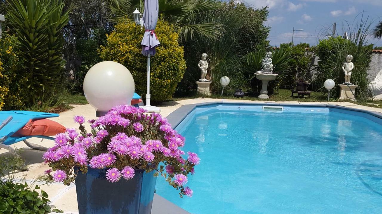 Suite-Junior -Villa Helene - Montpellier Sud - Aeroport- Piscine Privee-2Mn Des Plages Pérols Exteriér fotografie