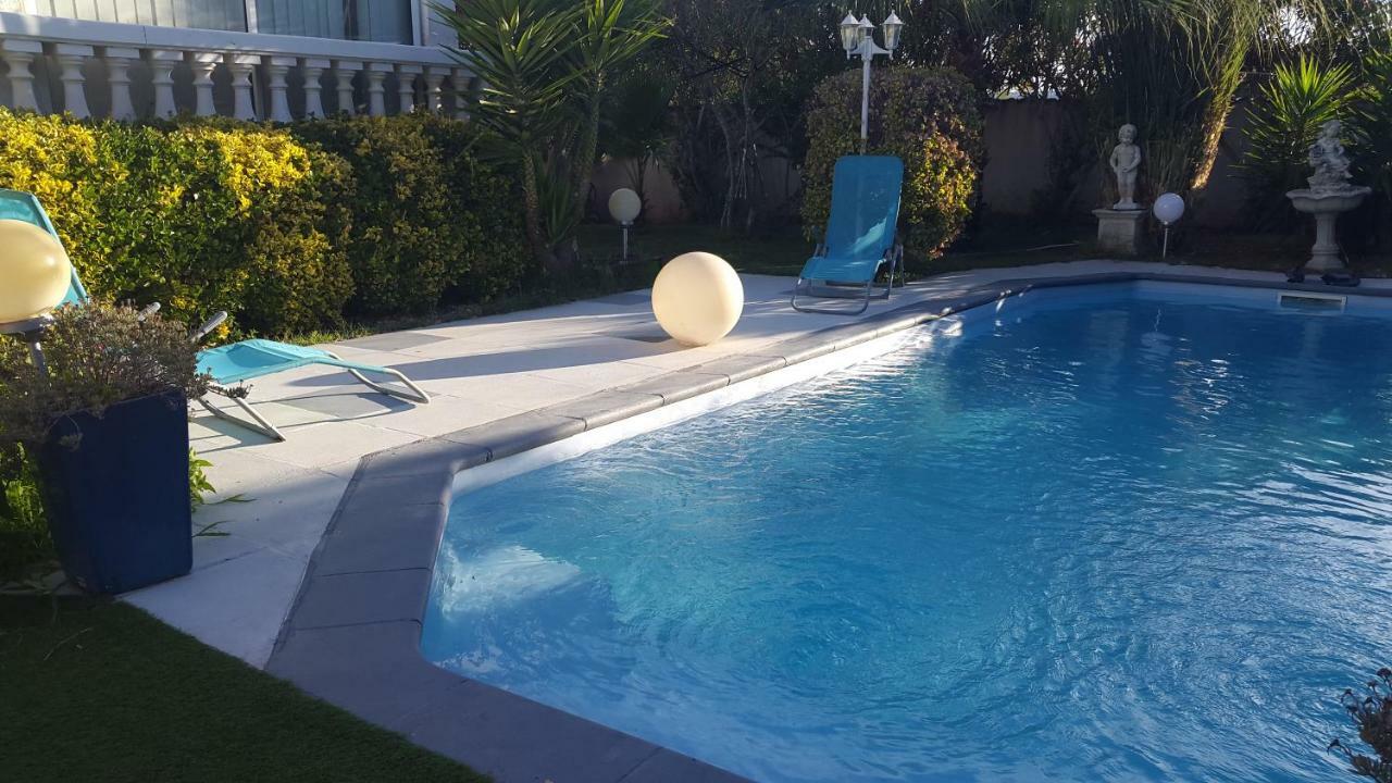 Suite-Junior -Villa Helene - Montpellier Sud - Aeroport- Piscine Privee-2Mn Des Plages Pérols Exteriér fotografie